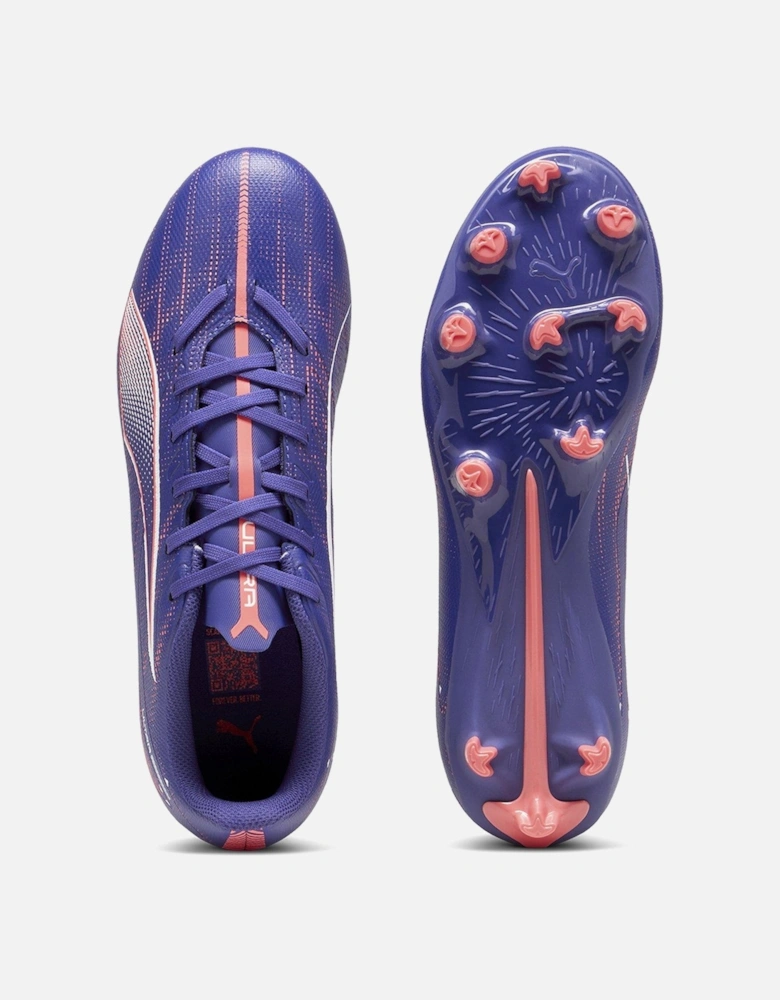 Womens Ultra 5 Play Firm Ground Football Boots - Purple