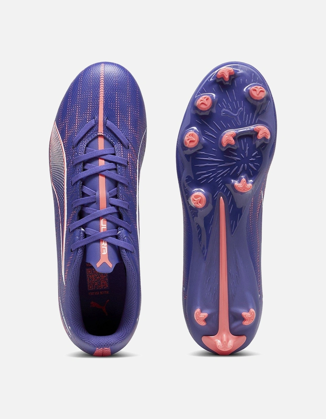 Womens Ultra 5 Play Firm Ground Football Boots - Purple