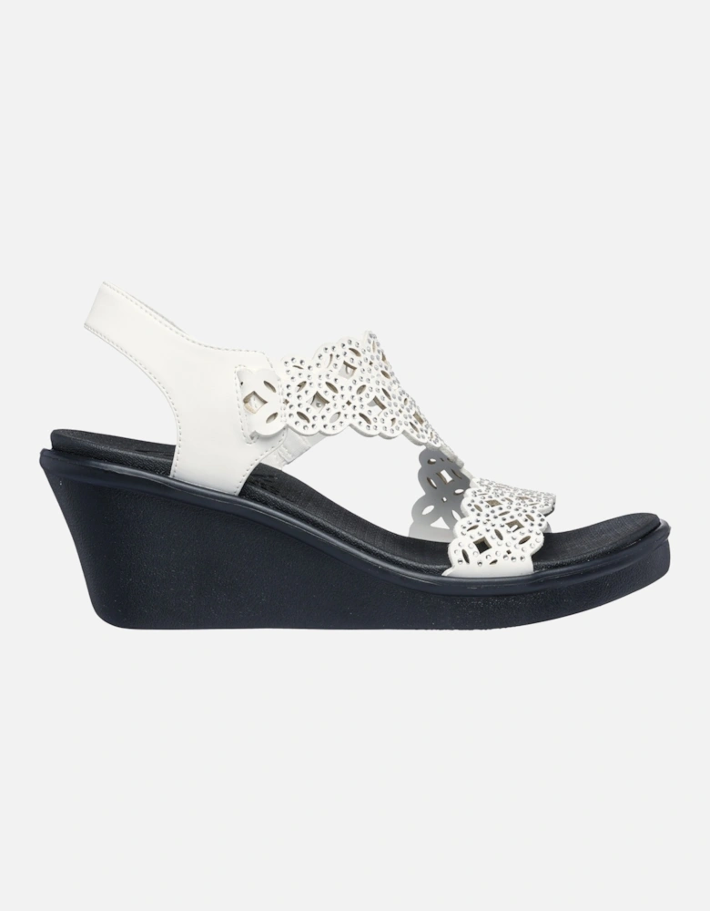 RUMBLE ON - SASSIER DAYZ Womens Sandals White