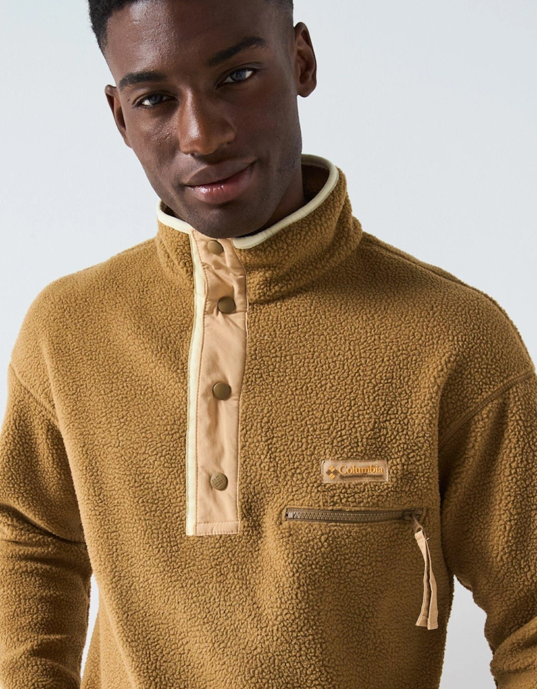 Men's Helvetia 2 Half Snap Fleece - Brown