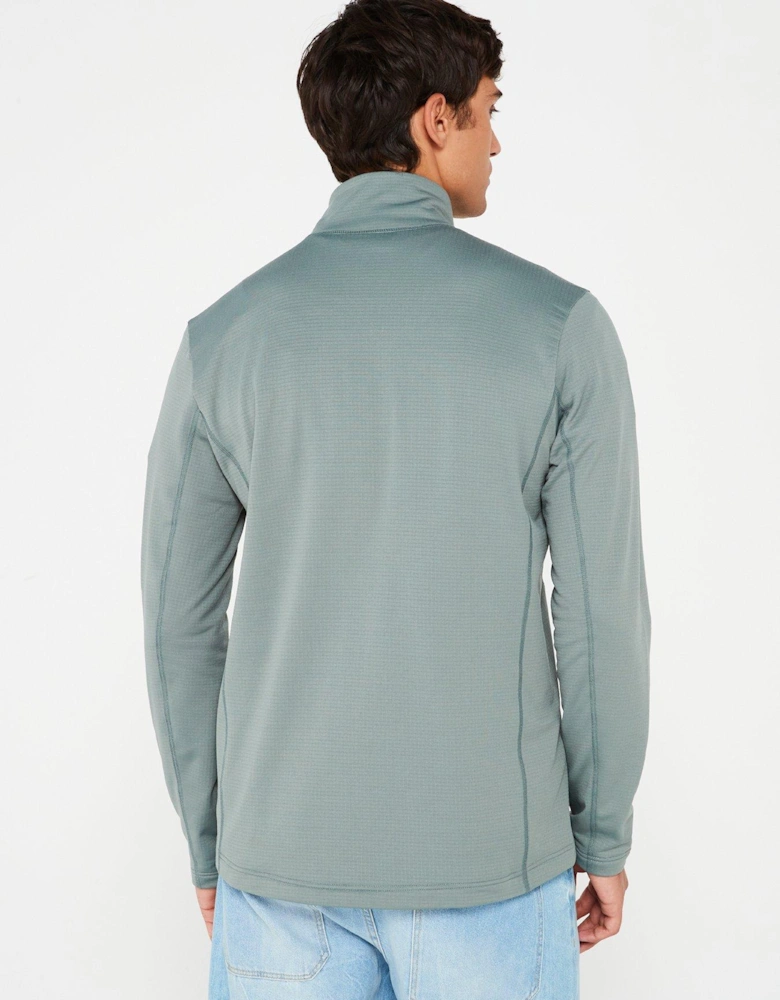 Mens Versalite 1/2 Zip Fleece - Green