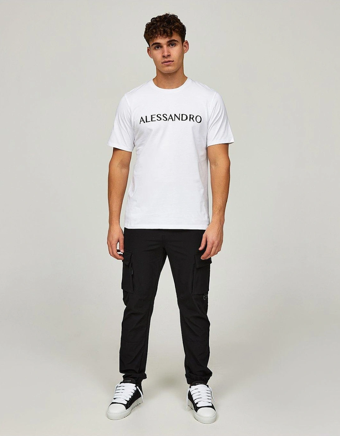 Meucci Puff Logo T-Shirt - White