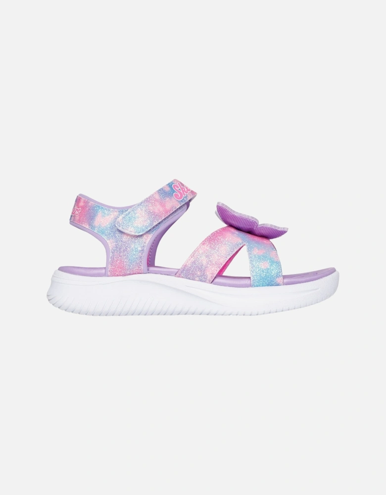 JUMPSTERS - BUTTERFLY BRIGHTS Girls Sandals Lavender/Multi