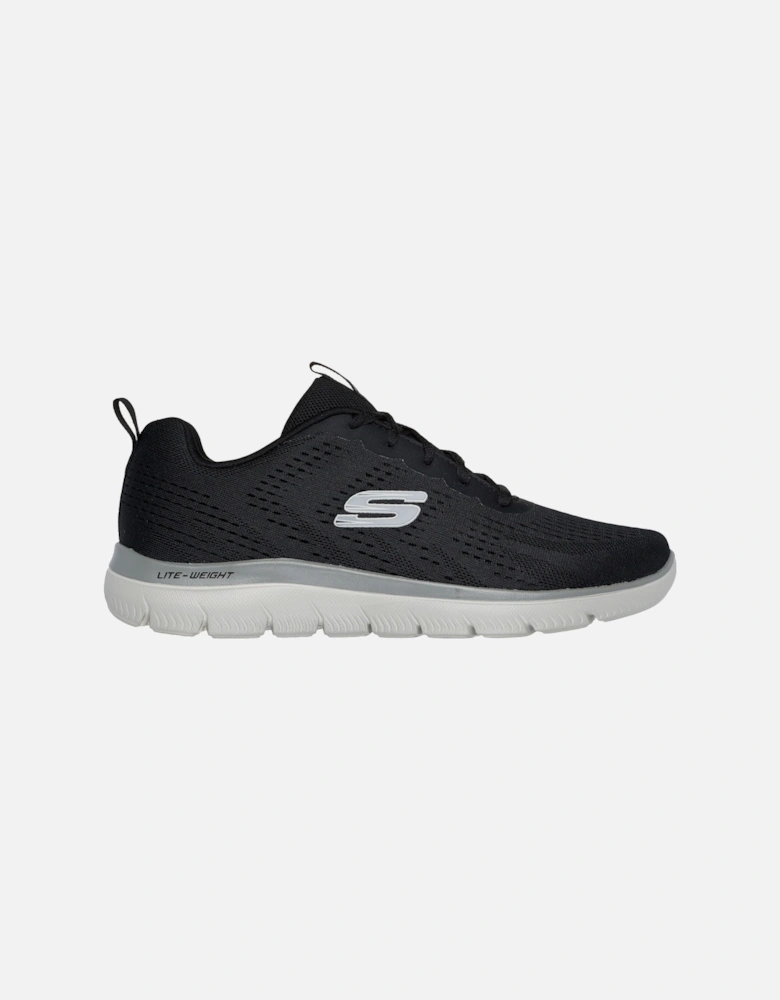 SUMMITS - TORRE Mens Trainers Black/Taupe