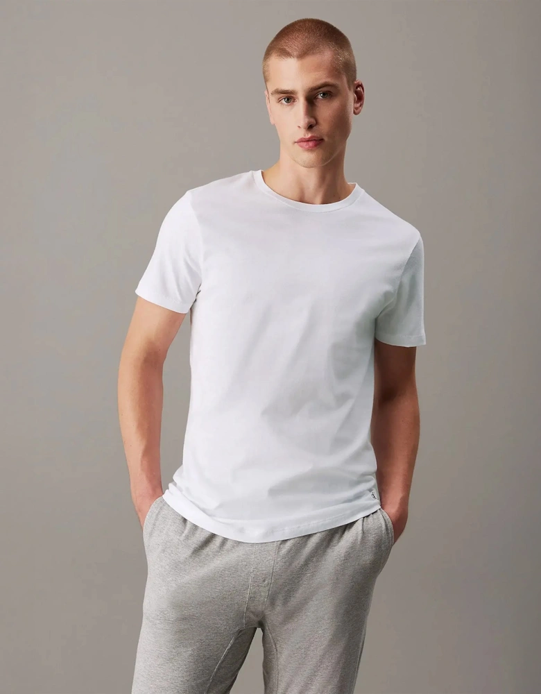 100% COTTON 3 Pack Mens T-Shirts White