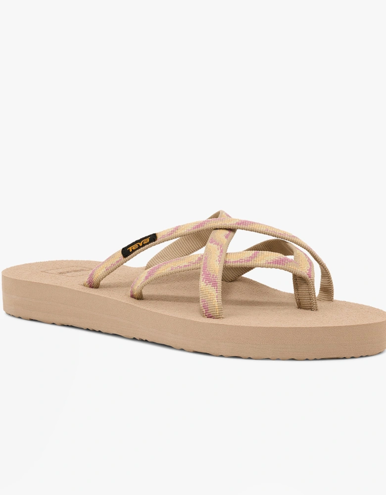 OLOWAHU Womens Sandals Neon Wave Peach Ice