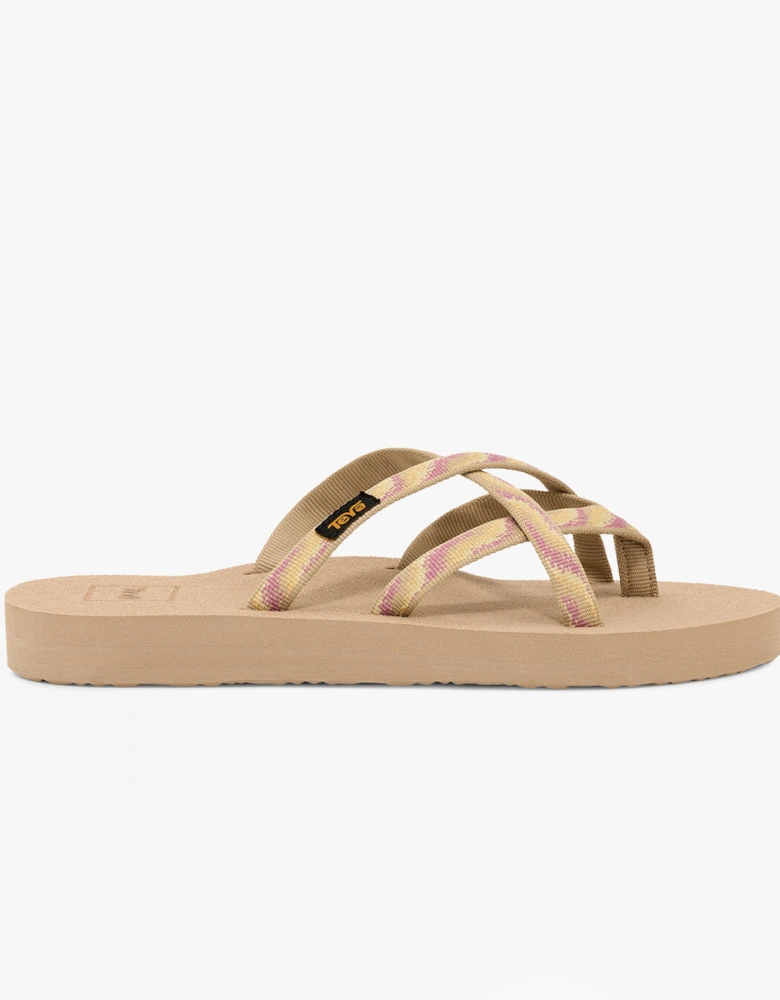 OLOWAHU Womens Sandals Neon Wave Peach Ice