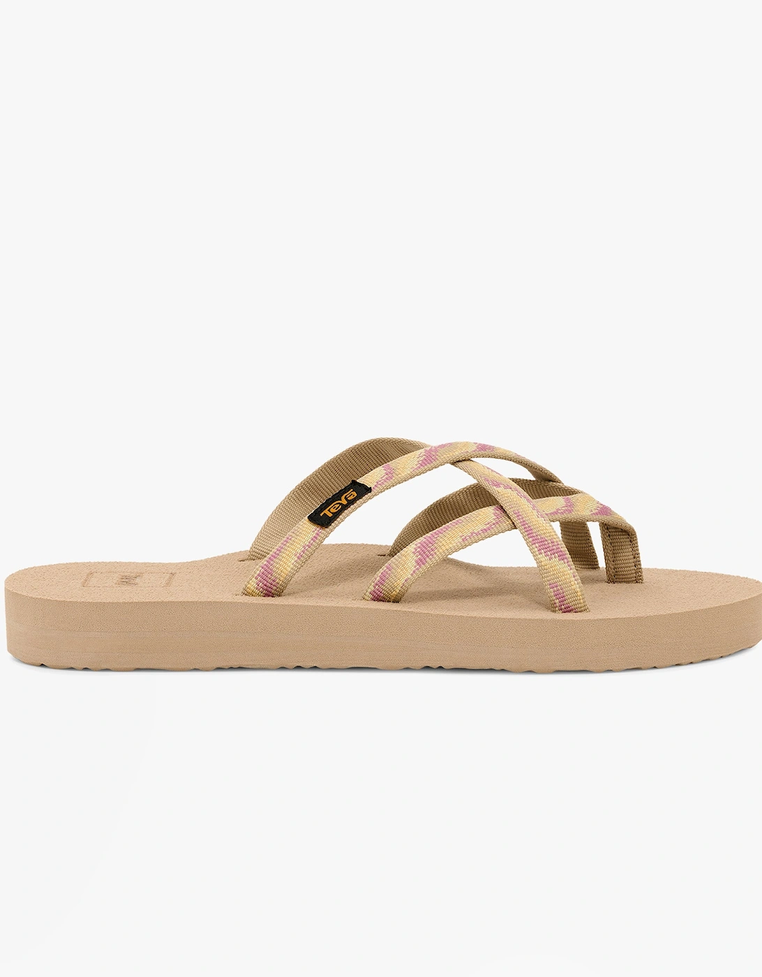 OLOWAHU Womens Sandals Neon Wave Peach Ice, 5 of 4