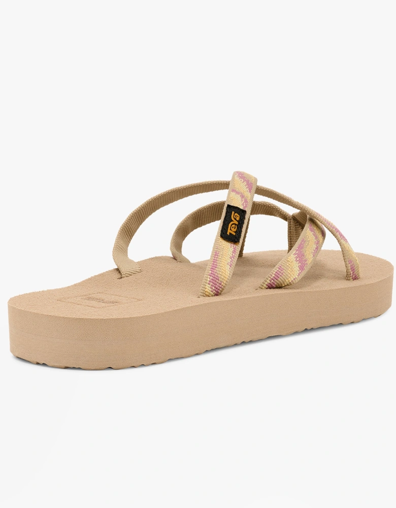 OLOWAHU Womens Sandals Neon Wave Peach Ice