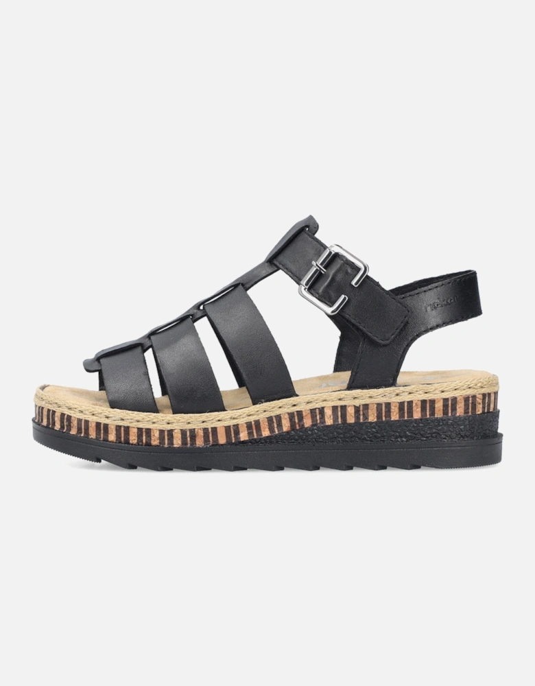 V7904-00 Womens Sandals Black