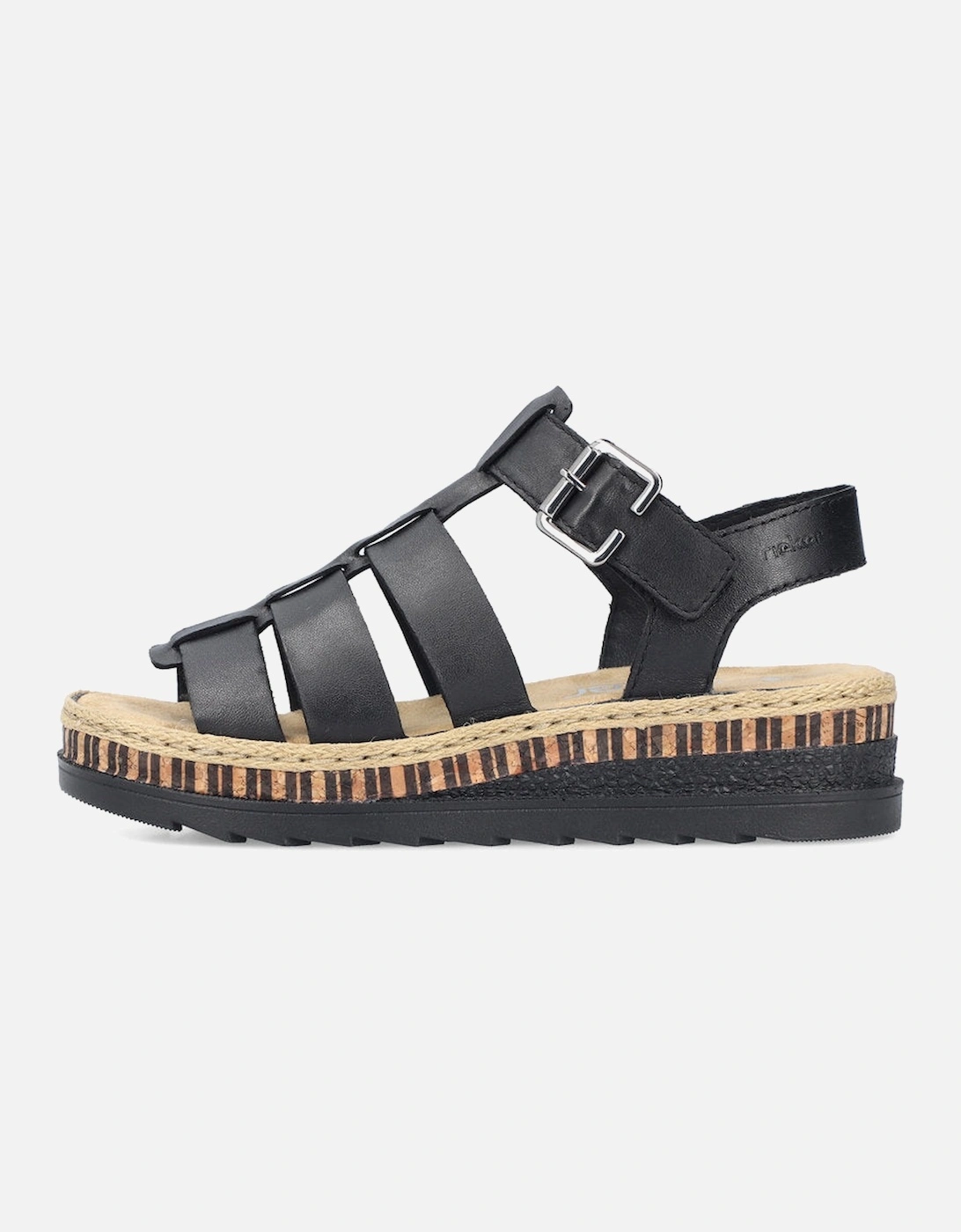 V7904-00 Womens Sandals Black, 2 of 1