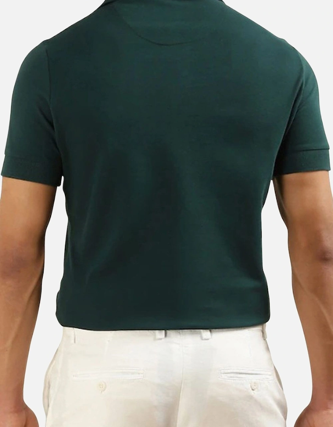 Men's Green Lion & Unicorn Polo Shirt