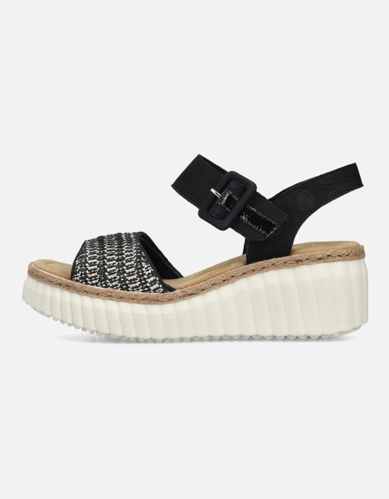 69176-00 Womens Sandals Black