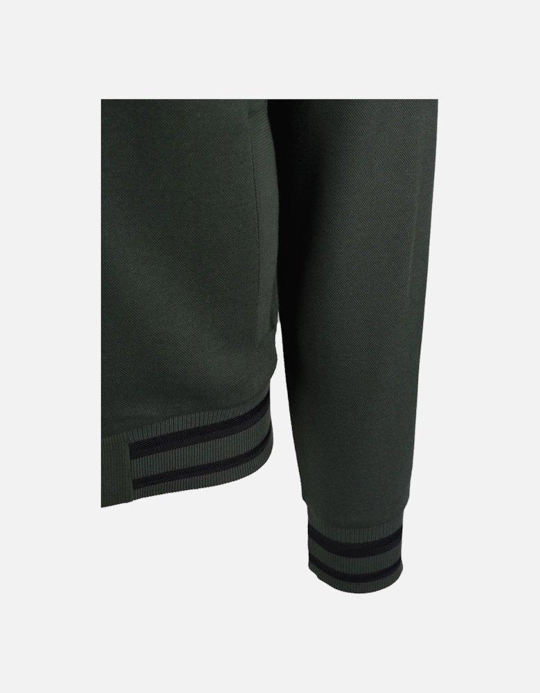 Boss Green Seth Heritage Full Zip Knitwear Open Green