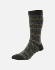 Dark Green/Brown Pattern