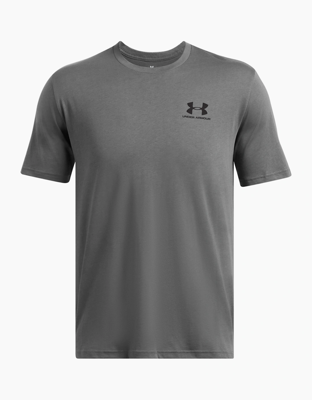 Under Armour Men's Grey Sportstyle Short-Sleeved T-Shirt - : 38/Regular M