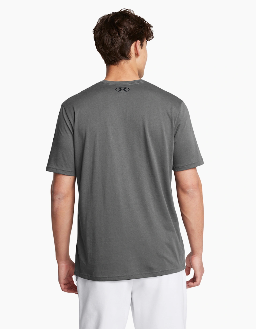 Under Armour Men's Grey Sportstyle Short-Sleeved T-Shirt  46 3XL