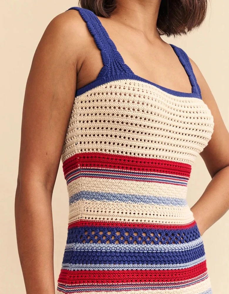 Fearne Cotton Stripe Midi Dress