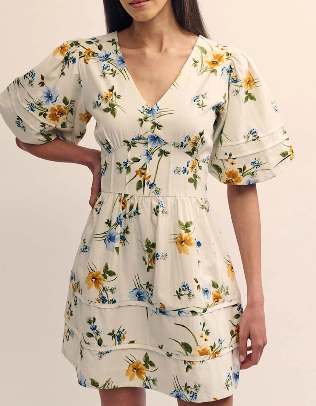 Floral Clover Mini Dress, 5 of 4