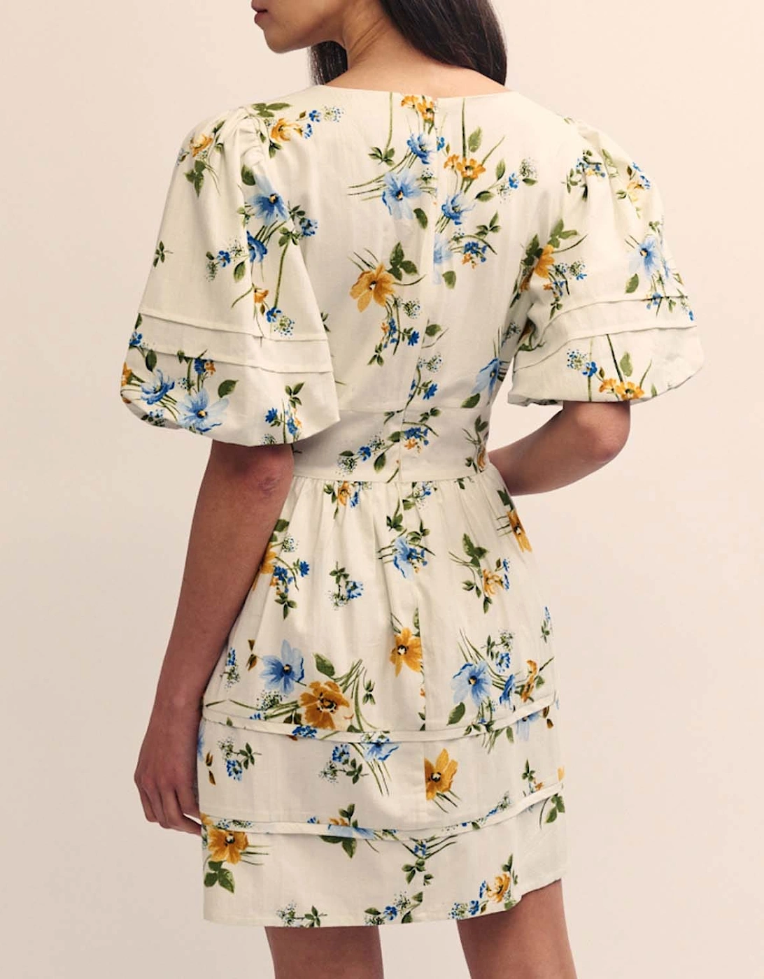 Floral Clover Mini Dress