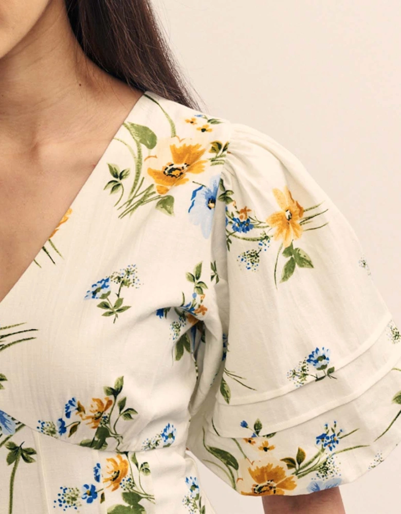 Floral Clover Mini Dress