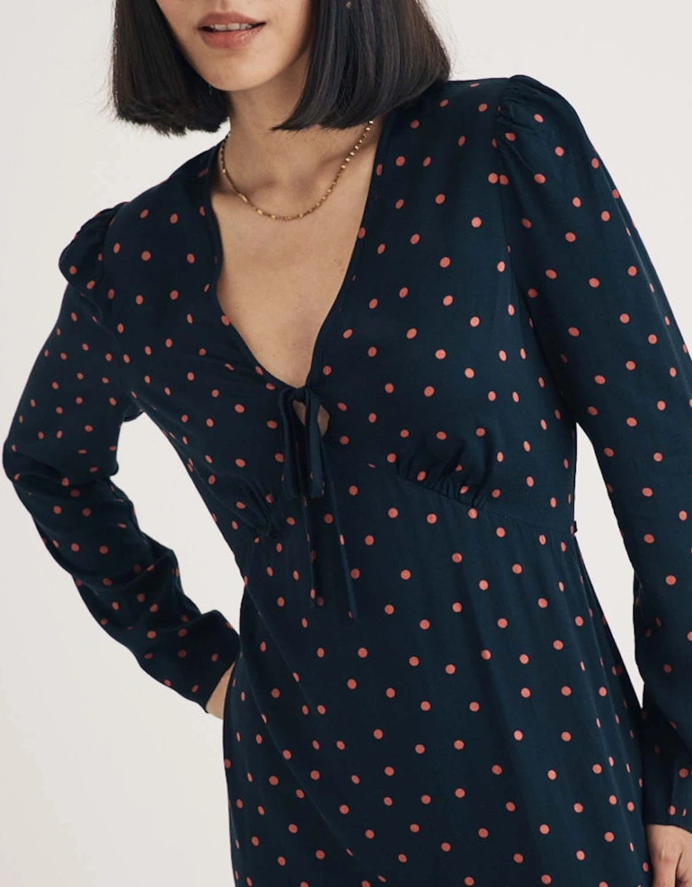 Lily Long Sleeve Midi Dress