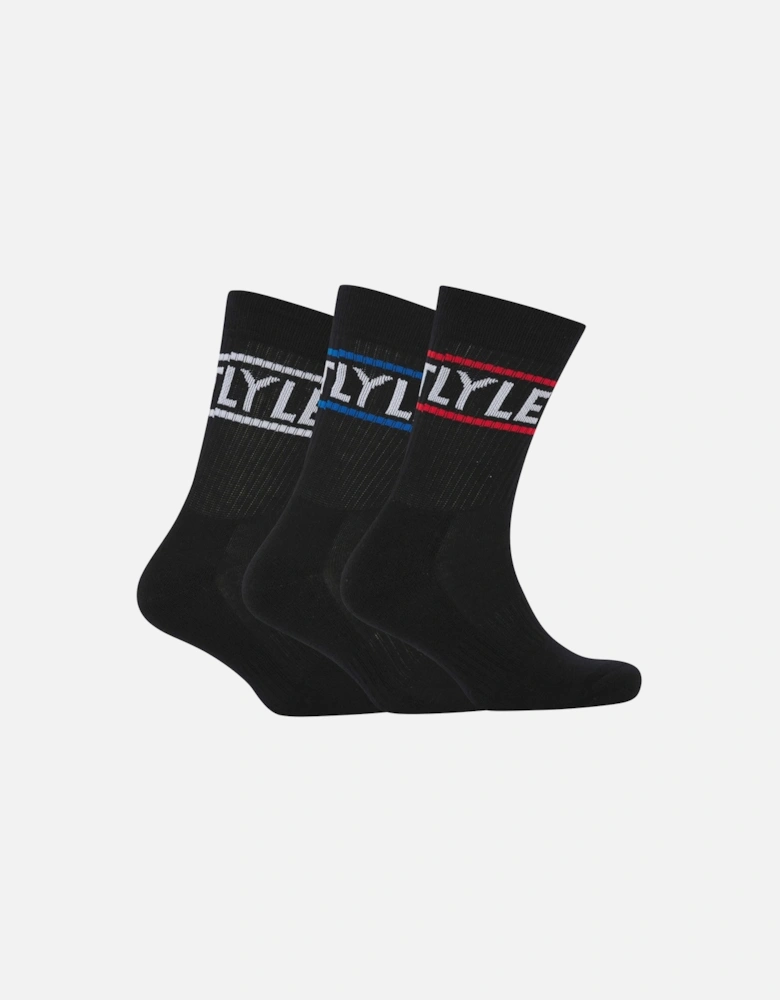 3 Pack of Logo Sport Socks