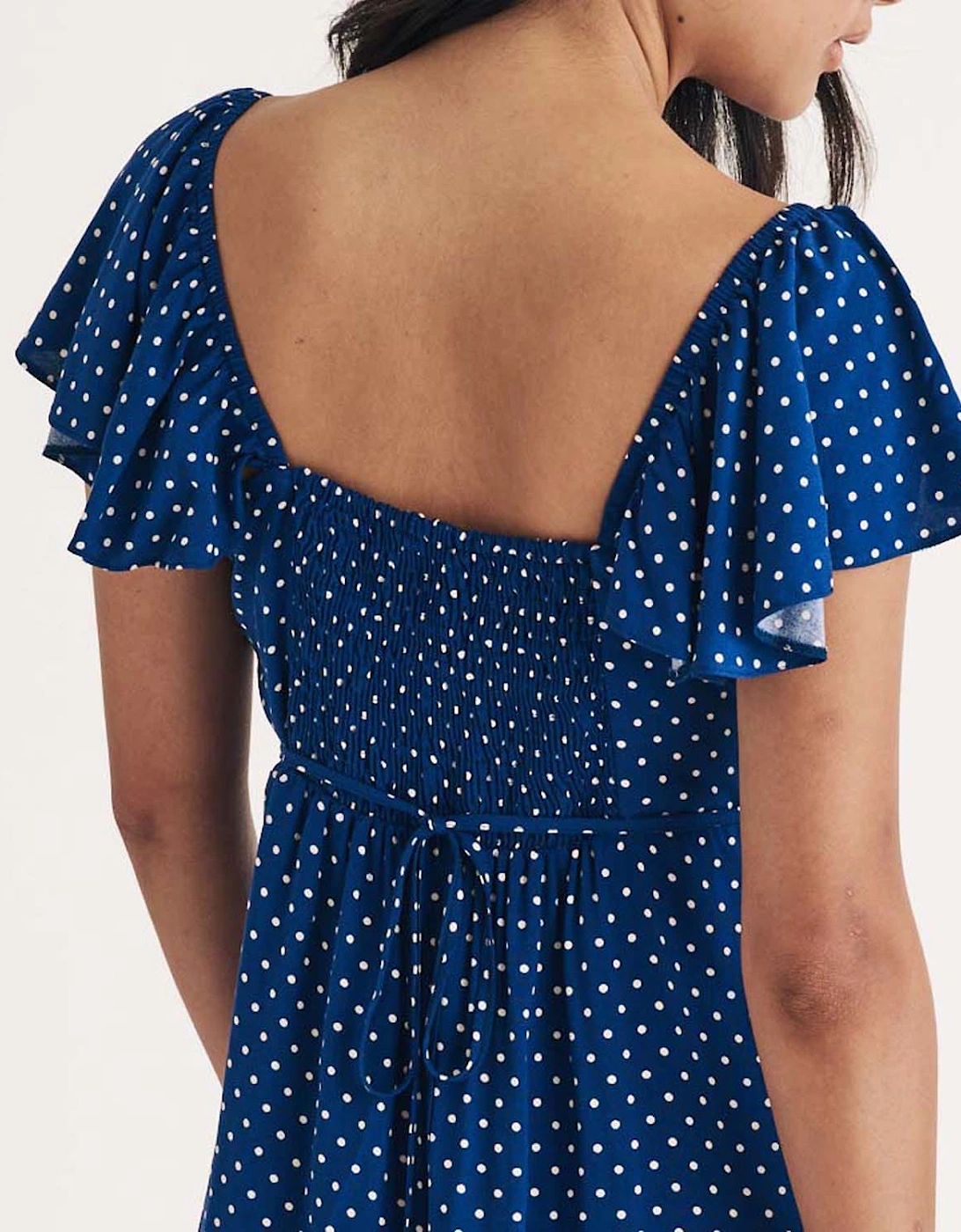 Elise Polka Dot Mini Dress