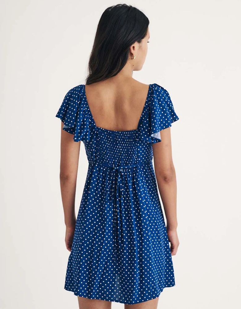 Elise Polka Dot Mini Dress