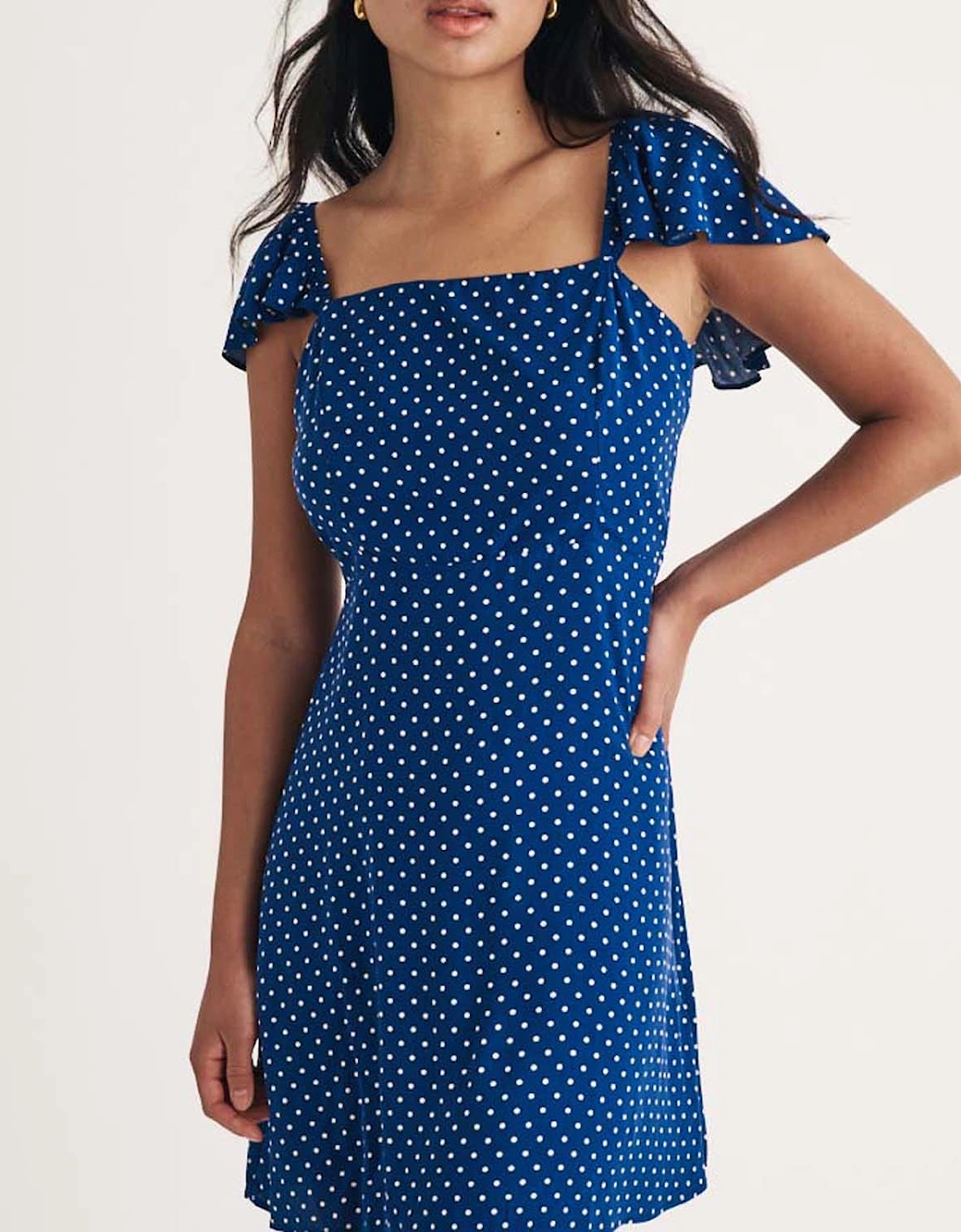Elise Polka Dot Mini Dress