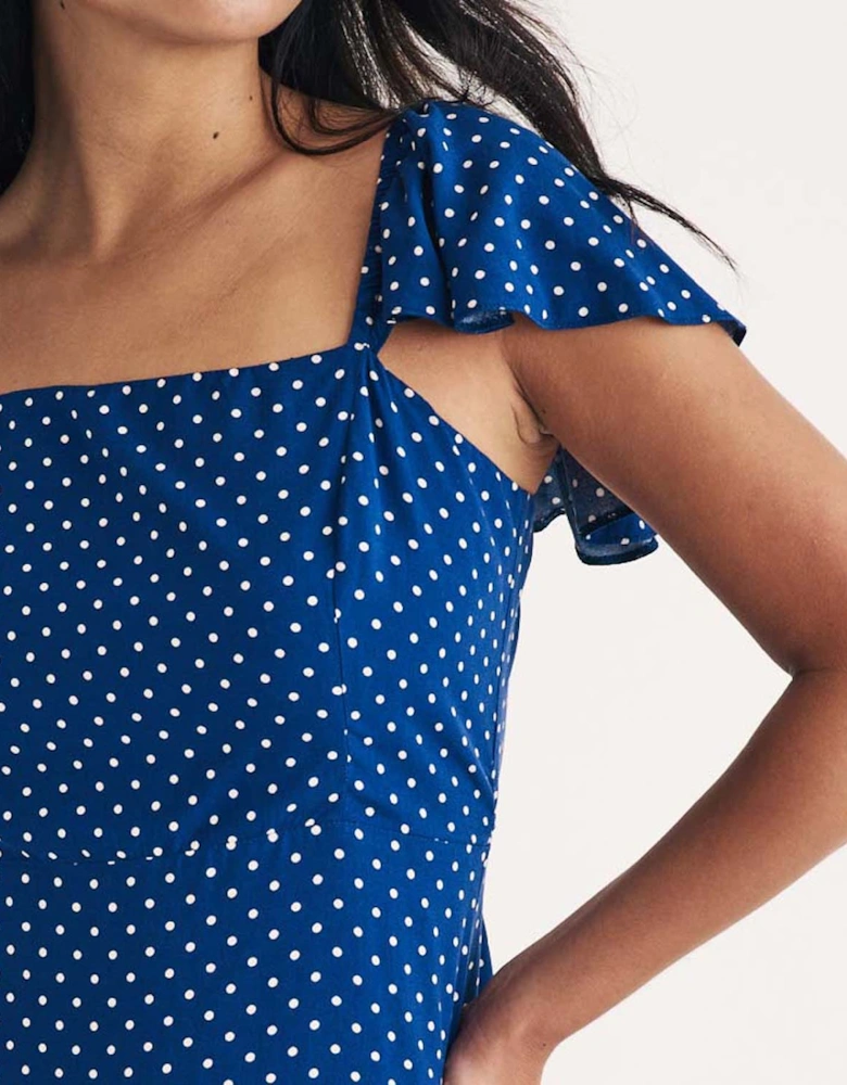 Elise Polka Dot Mini Dress
