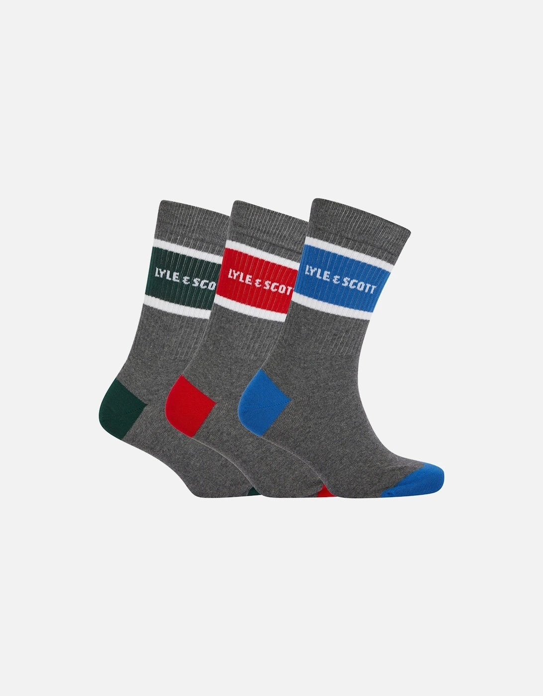 3 Pack of Design Sport Socks, 2 of 1