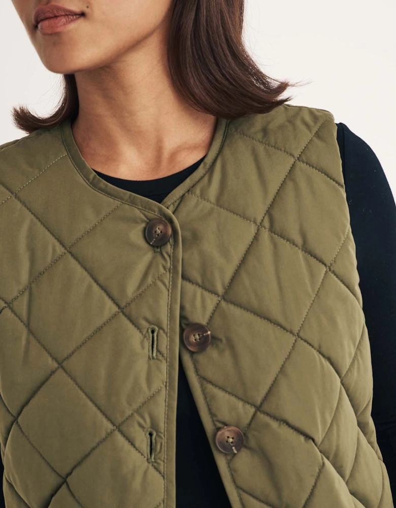 Quilted Puffer Gilet