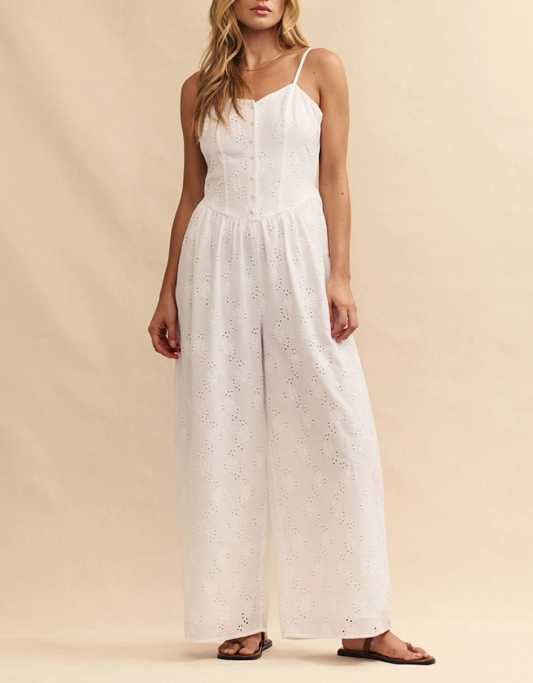 Tricia Broderie Anglaise Jumpsuit, 5 of 4