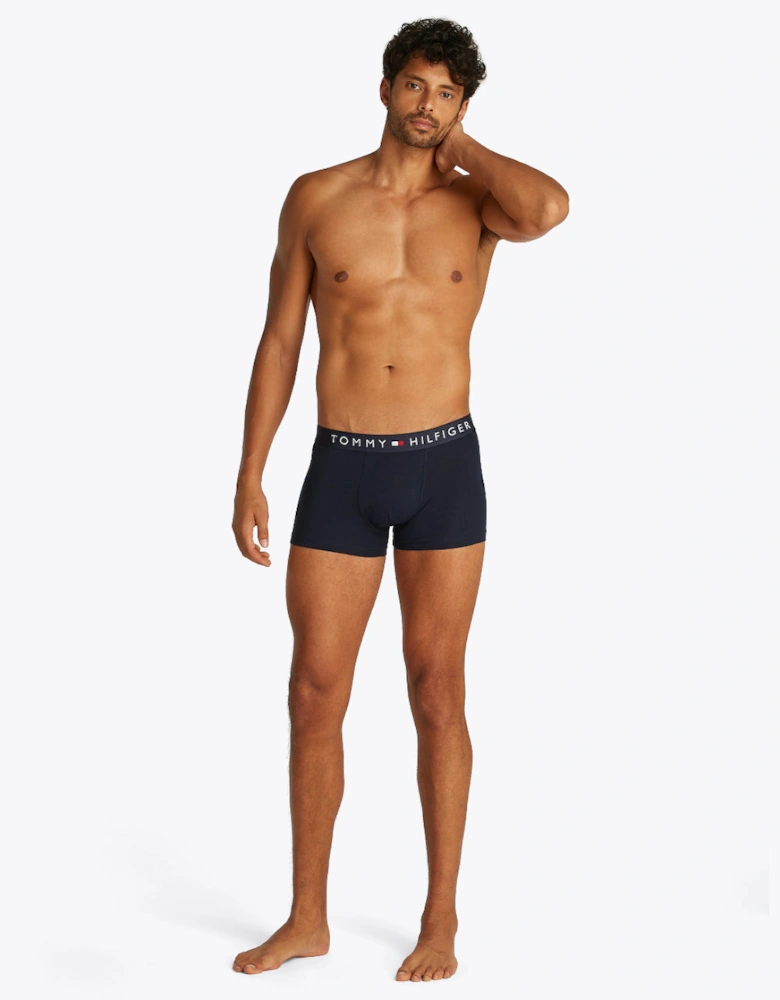 3-Pack Boxer Trunks, Desert Sky/Capri Sun/Blue