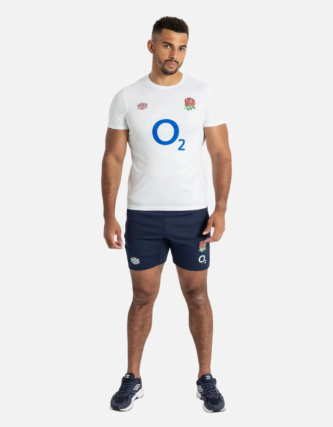 Mens 23/24 England Rugby Warm Up Jersey