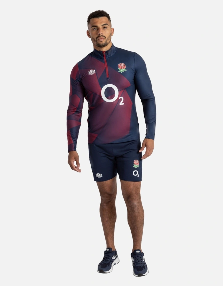 Mens 23/24 England Rugby Warm Up Midlayer