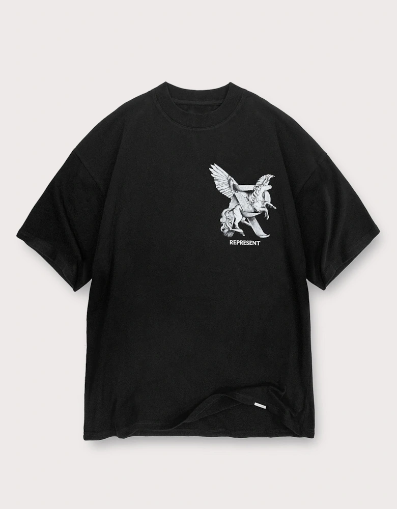 Oversized Fit Elegance In Motion T-Shirt