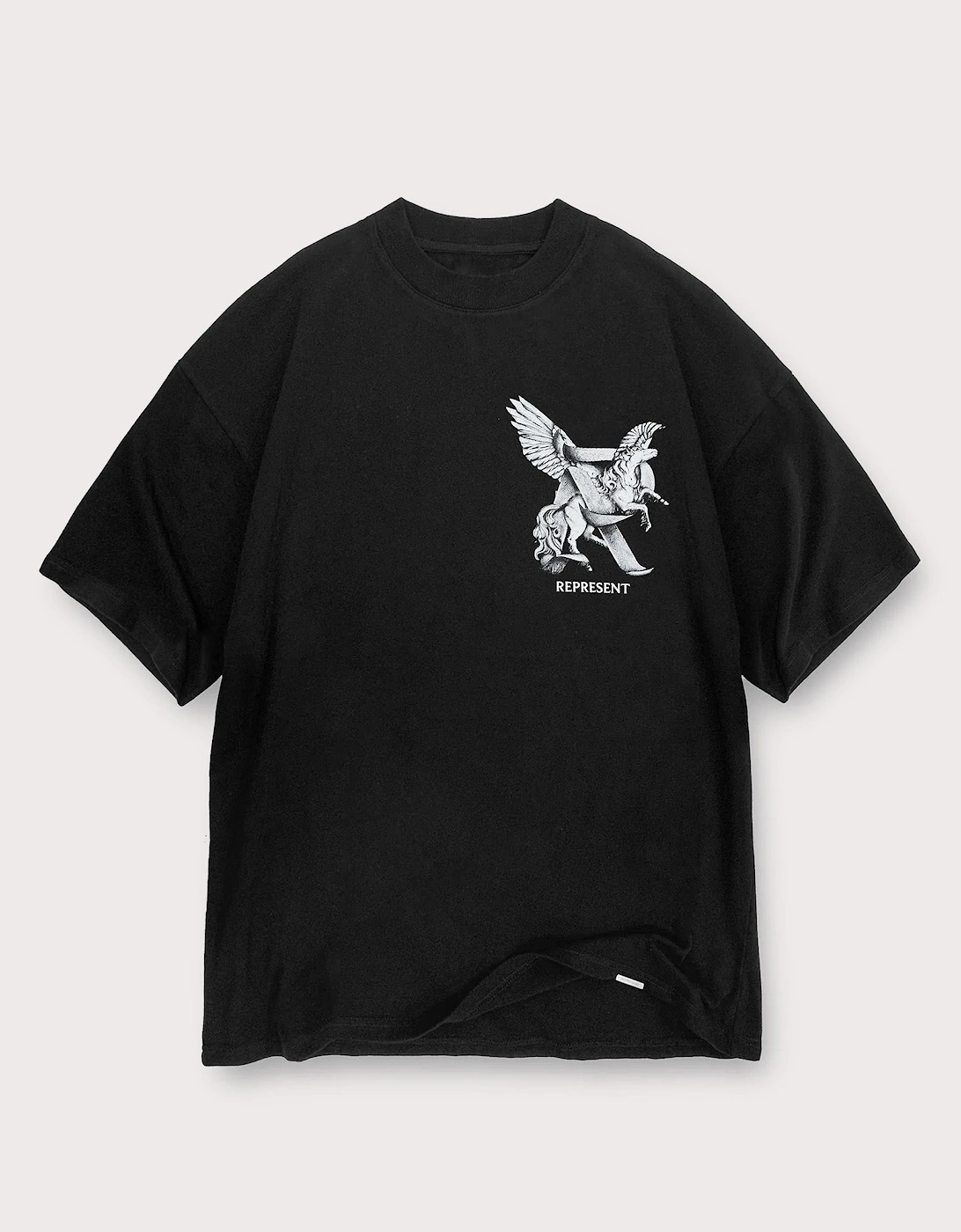 Oversized Fit Elegance In Motion T-Shirt