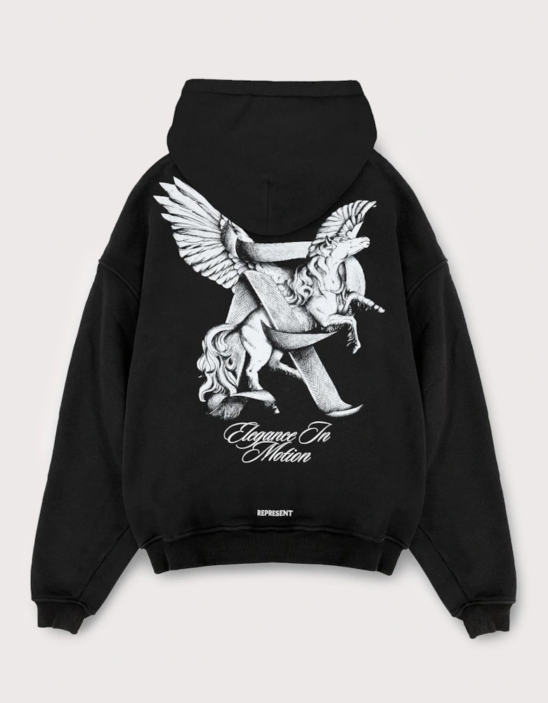 Oversized Fit Elegance In Motion Hoodie