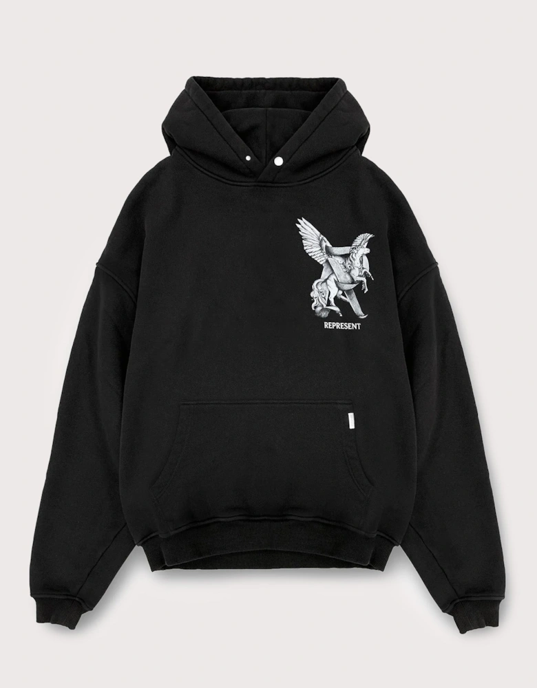 Oversized Fit Elegance In Motion Hoodie