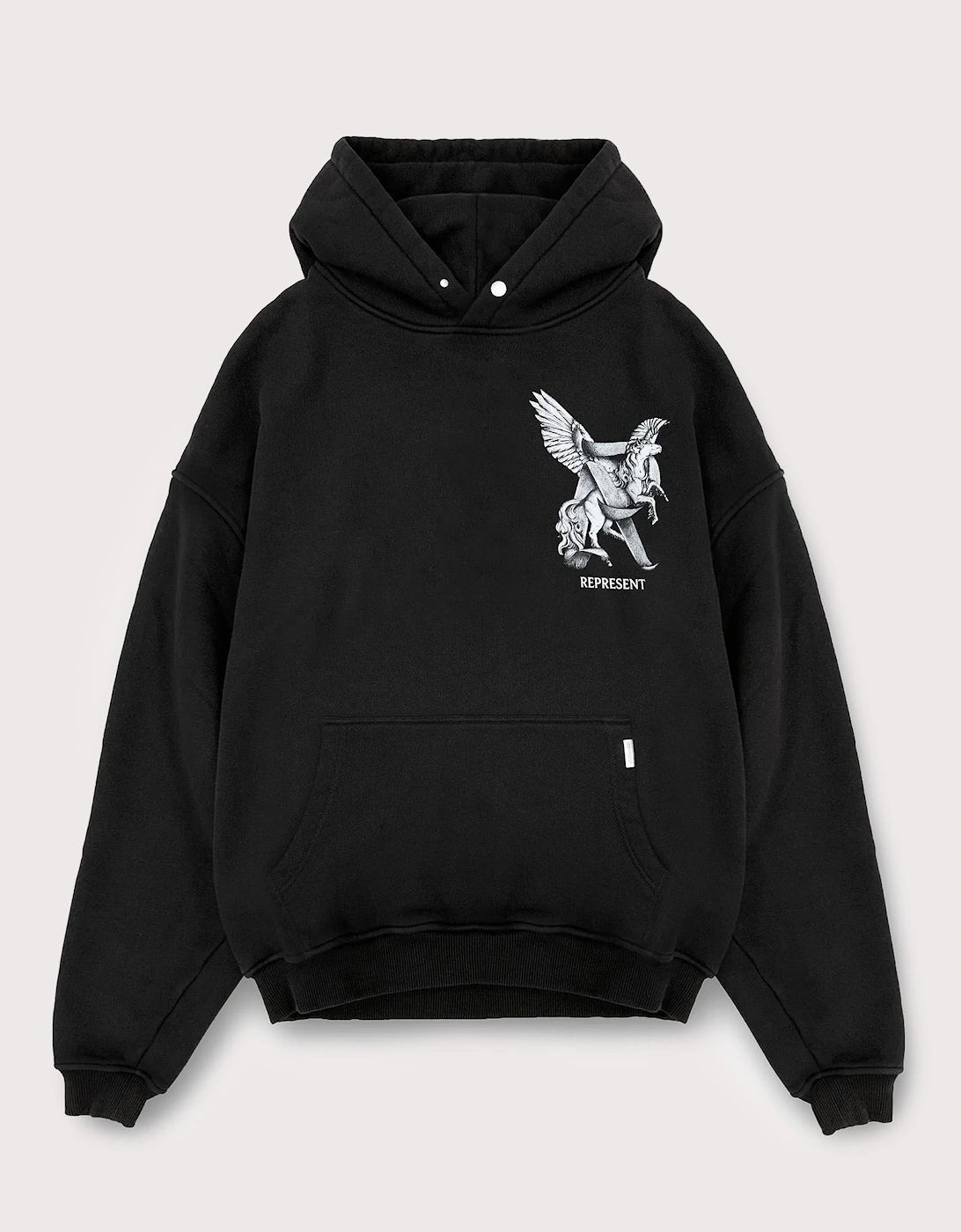 Oversized Fit Elegance In Motion Hoodie
