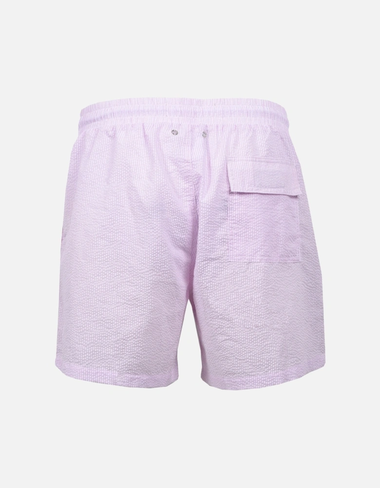 SEERSUCKER SWIM SHORTS LIGHT PINK