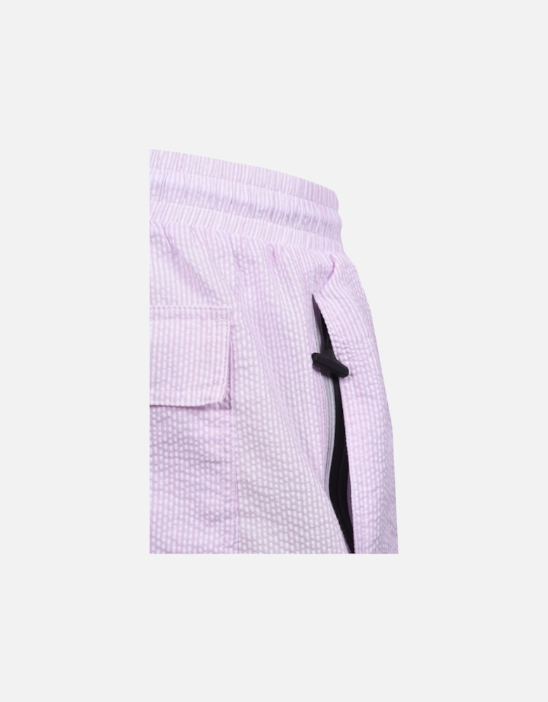 SEERSUCKER SWIM SHORTS LIGHT PINK