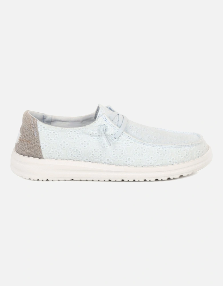 Wendy Eyelet Lace Womens Canvas Shoes