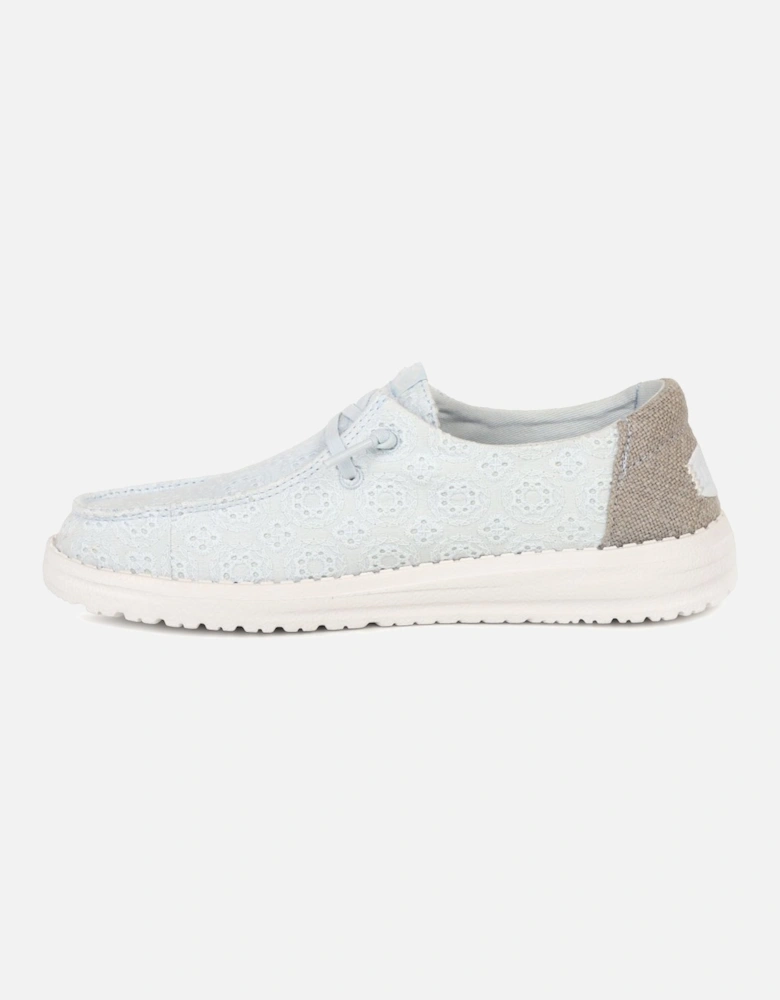 Wendy Eyelet Lace Womens Canvas Shoes