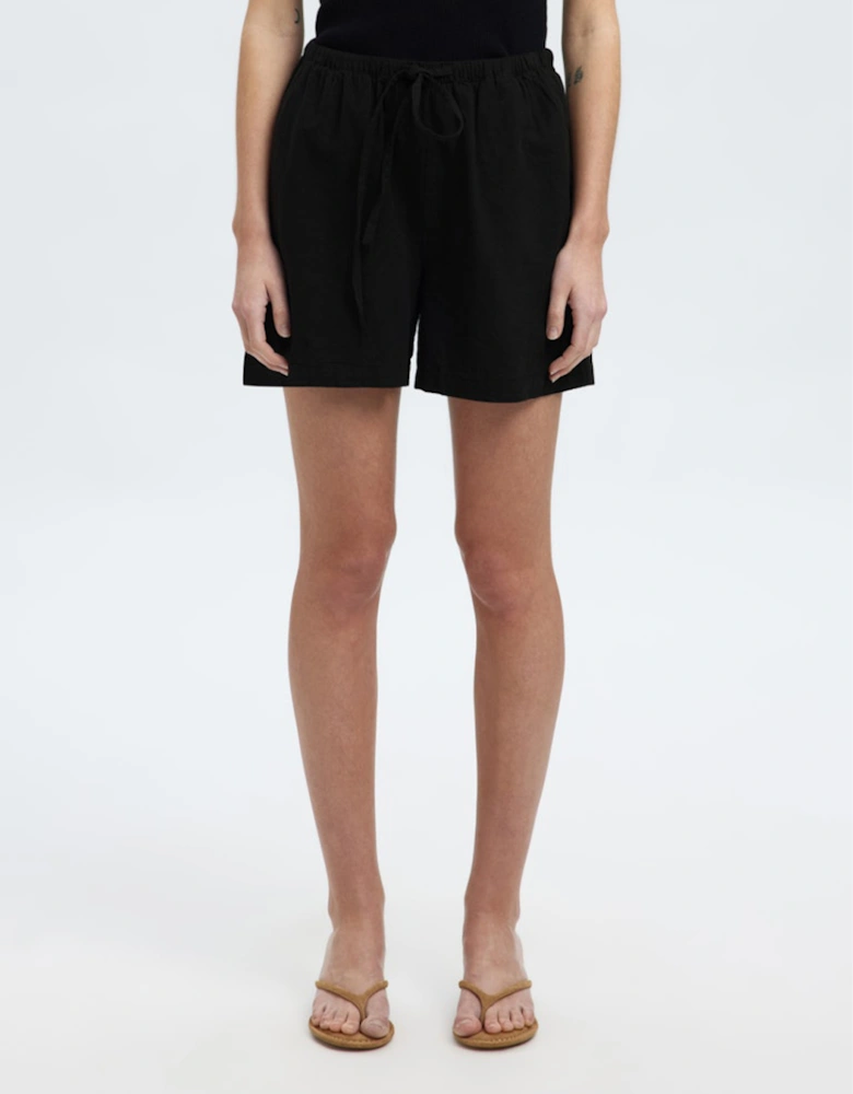Femme Luisa Midweight String Shorts Black