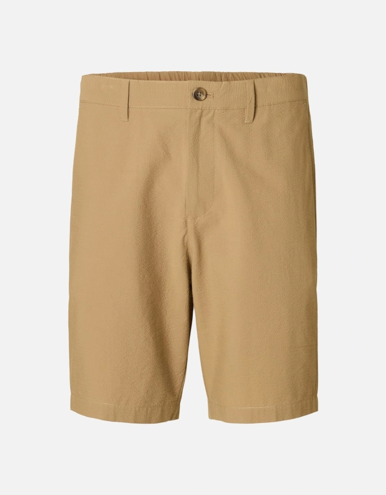 Homme Karl Seersucker Shorts Kelp
