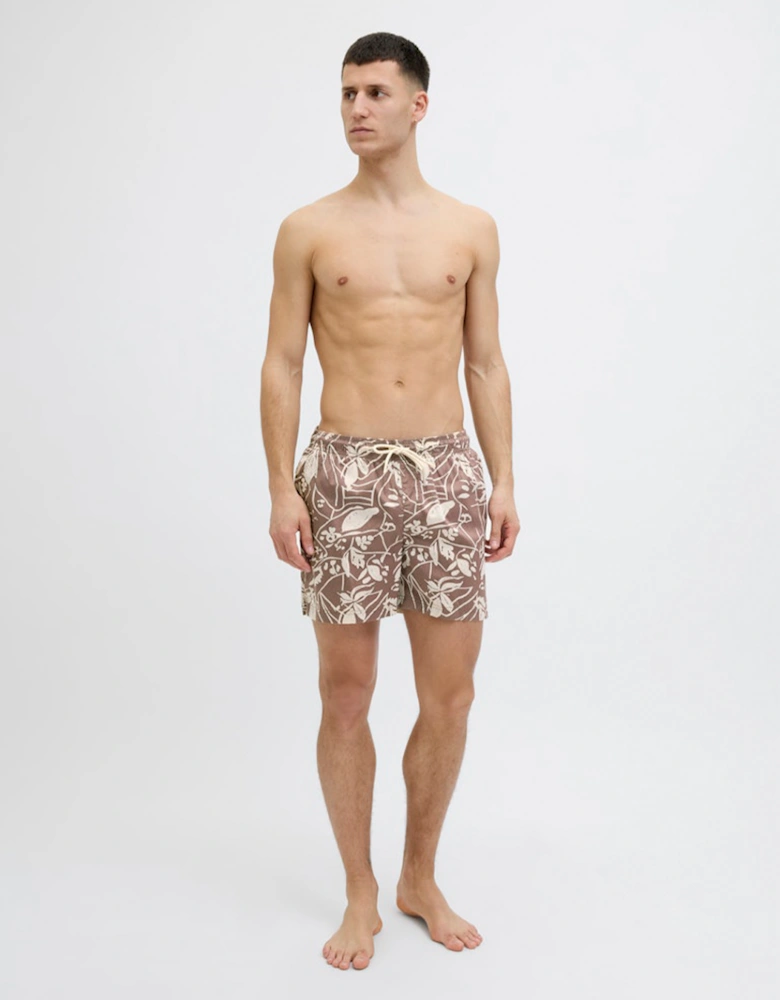 Maui Vintage Swim Shorts Deep Taupe