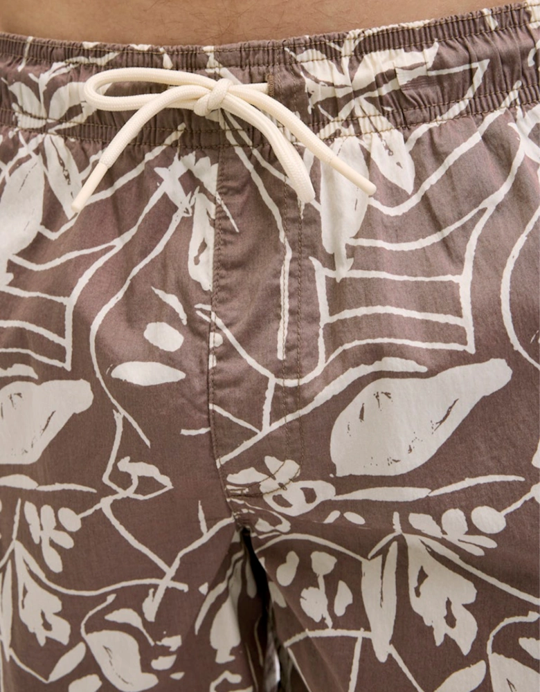 Maui Vintage Swim Shorts Deep Taupe